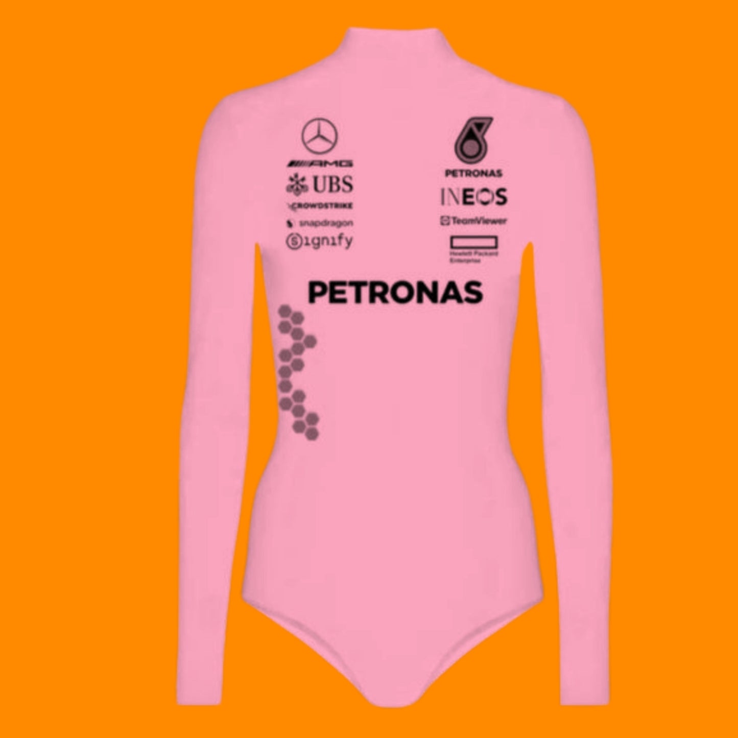 Body Mujer Piloto F1