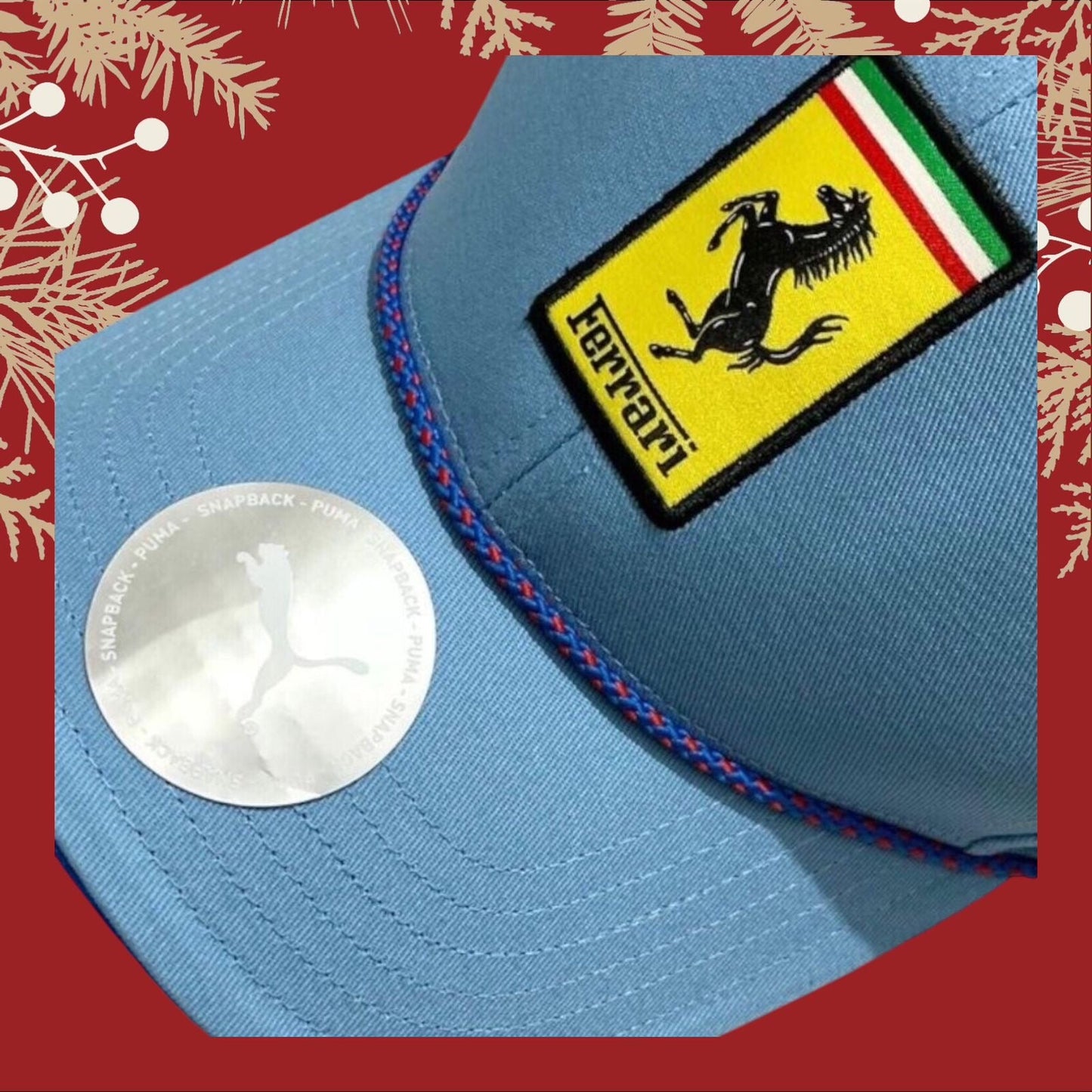 Gorra F1 Ferrari Blue 2024