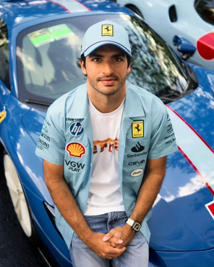 Gorra F1 Ferrari Blue 2024