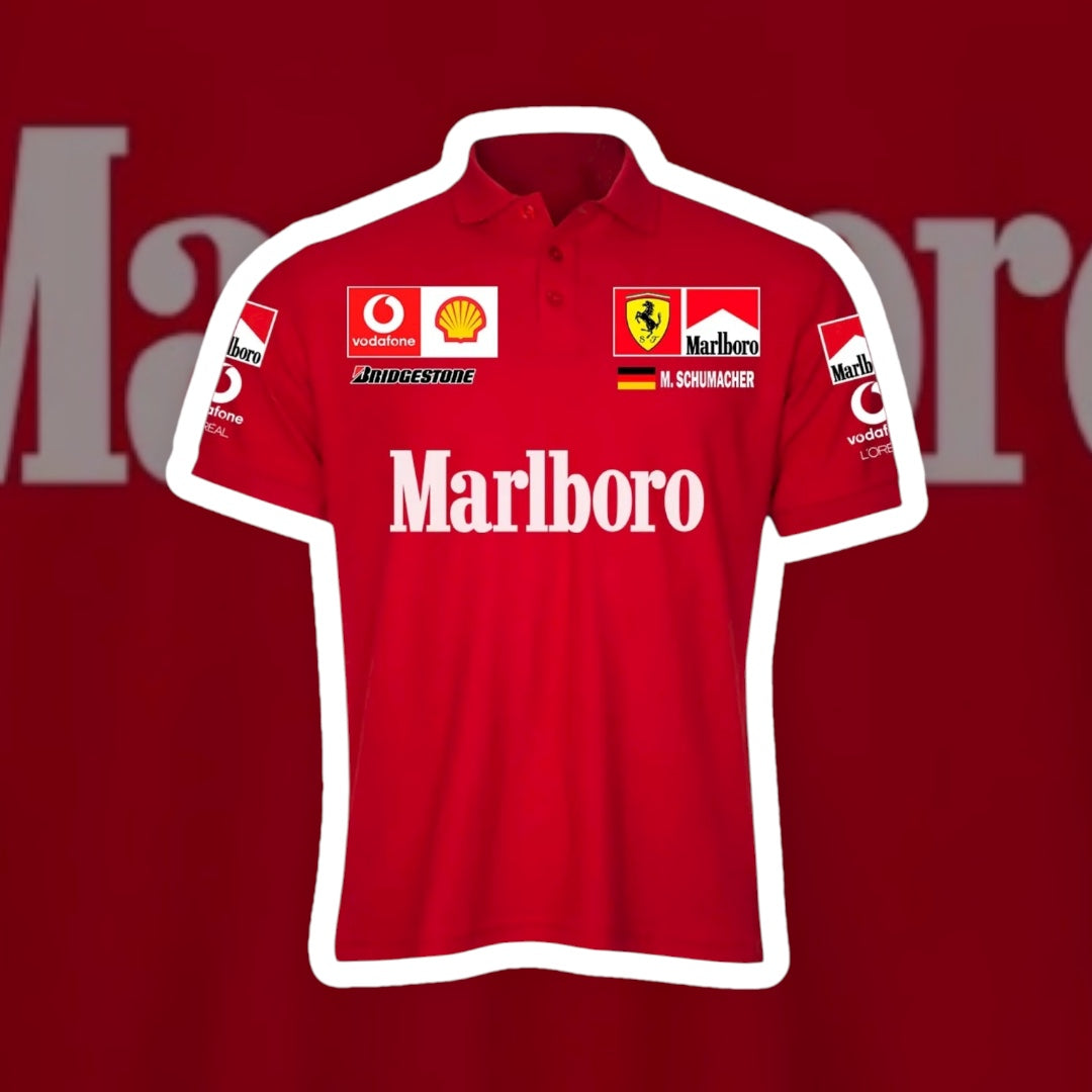 Polera F1 Schumacher Pique