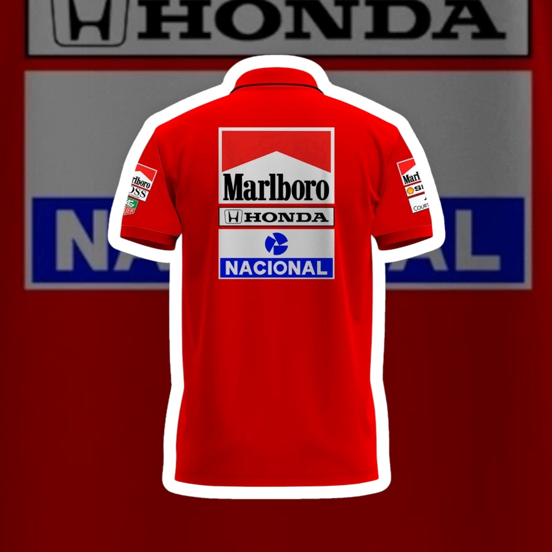 Polera F1 Mclaren Senna Pique