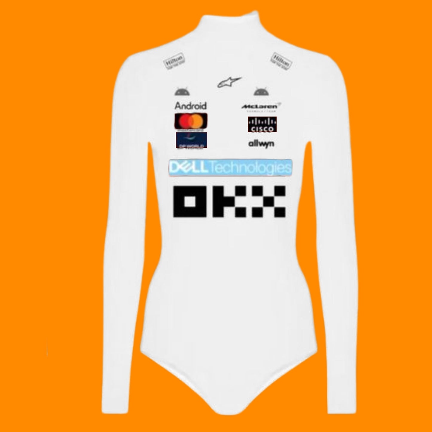 Body Mujer Piloto F1