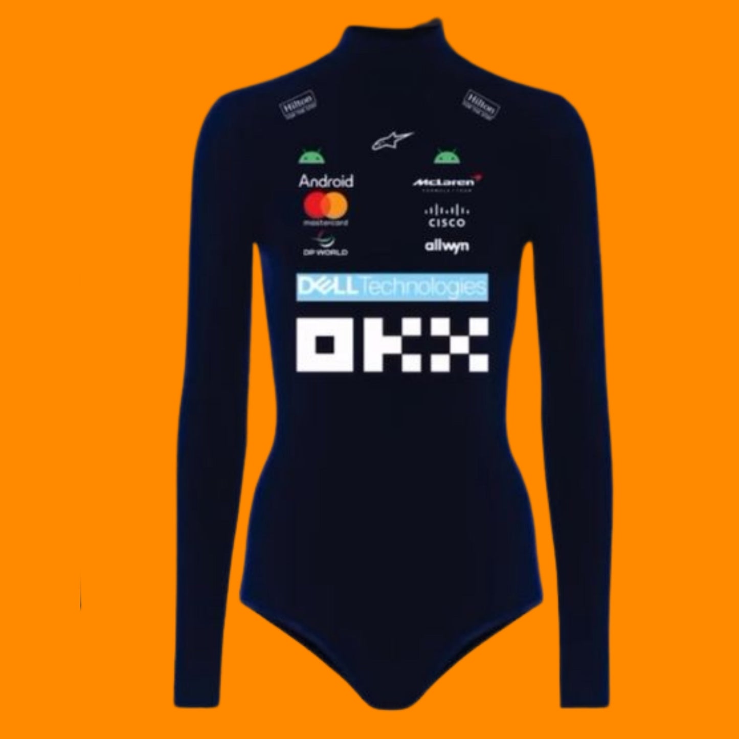 Body Mujer Piloto F1