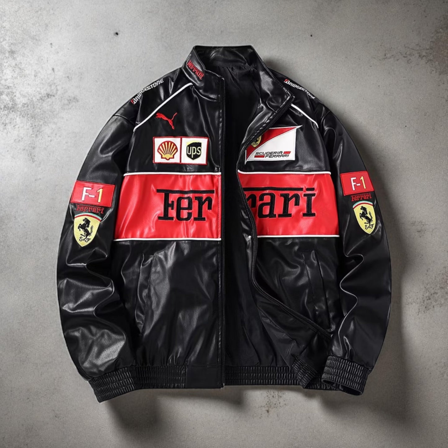 Chaqueta F1 Ferrari BLACK🖤