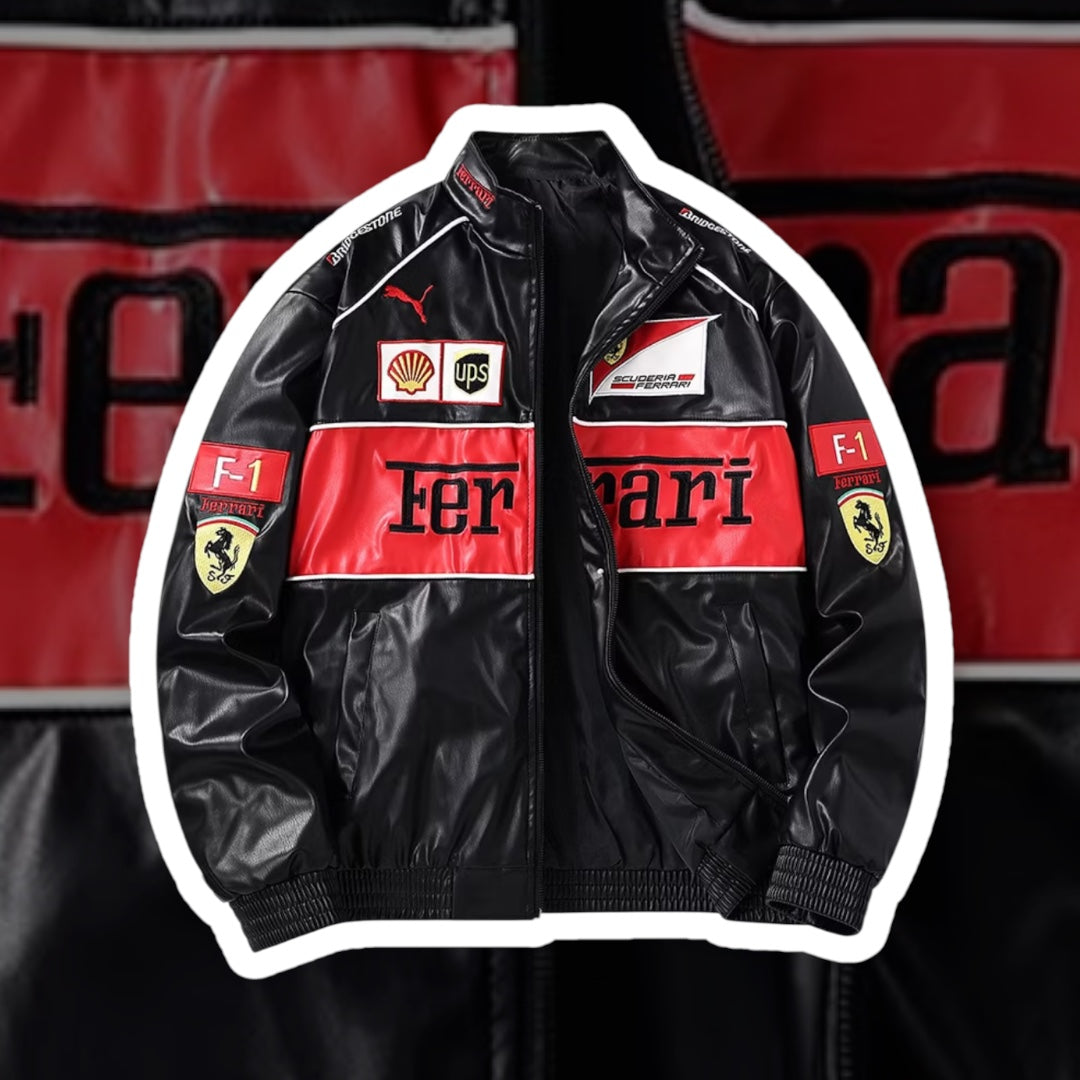 Chaqueta F1 Ferrari BLACK🖤
