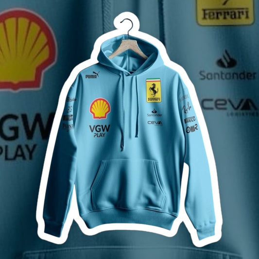 Poleron Ferrari Celeste