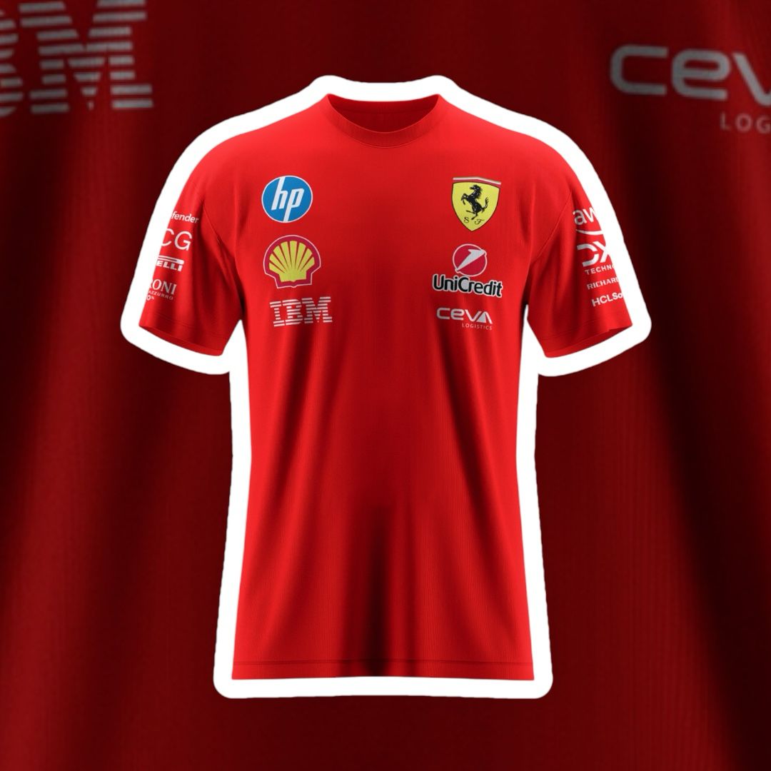 🏎️ Polera Ferrari 2025 – Edición de Fórmula 1 🏎️