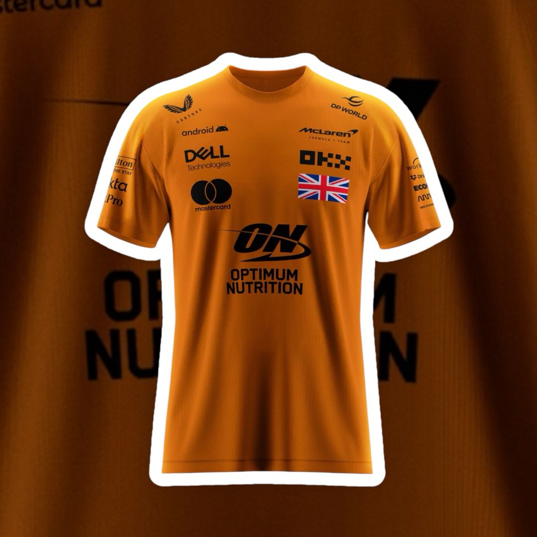 🏎️ Polera McLaren 2025 – Edición de Fórmula 1 🏎️