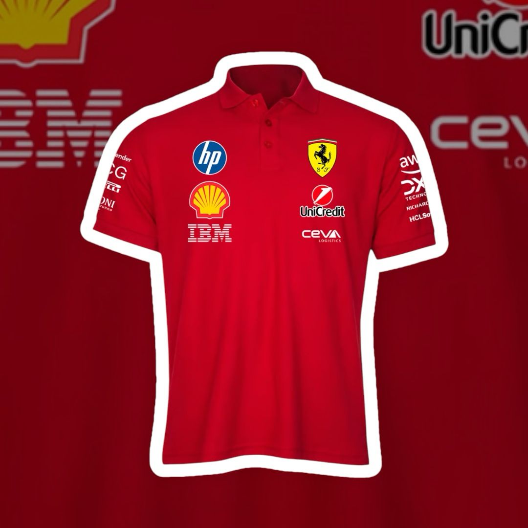 🏎️ Polera Ferrari 2025 – Edición Piqué 🏎️