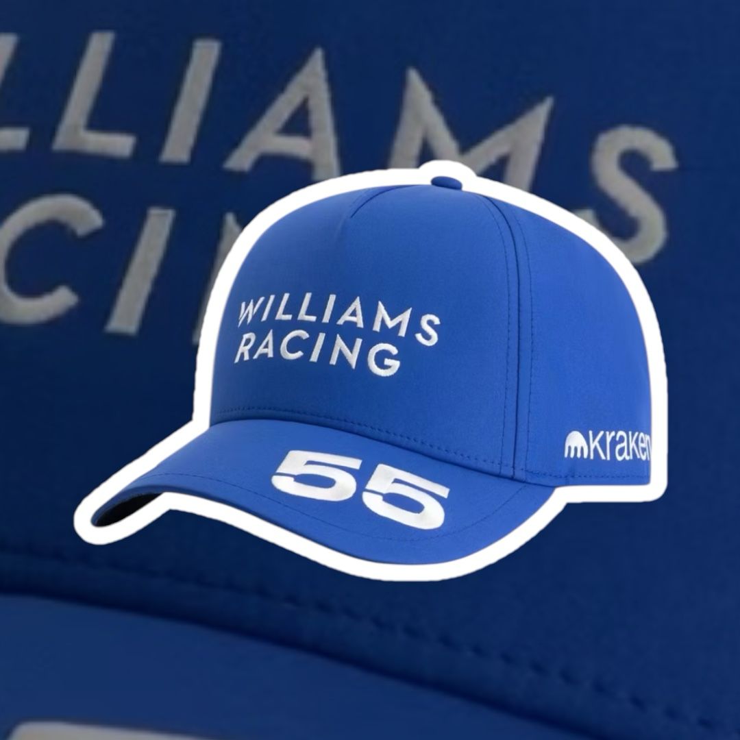 🏎️ Gorra Williams 2025 – Edición Carlos Sainz 🏎️
